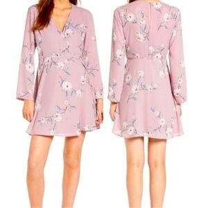 Lush Spring Wrap Dress M